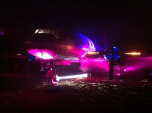 Flugzeug auf dem Chaos Communication Camp 2011 Flugzeug auf dem Chaos Communication Camp 2011